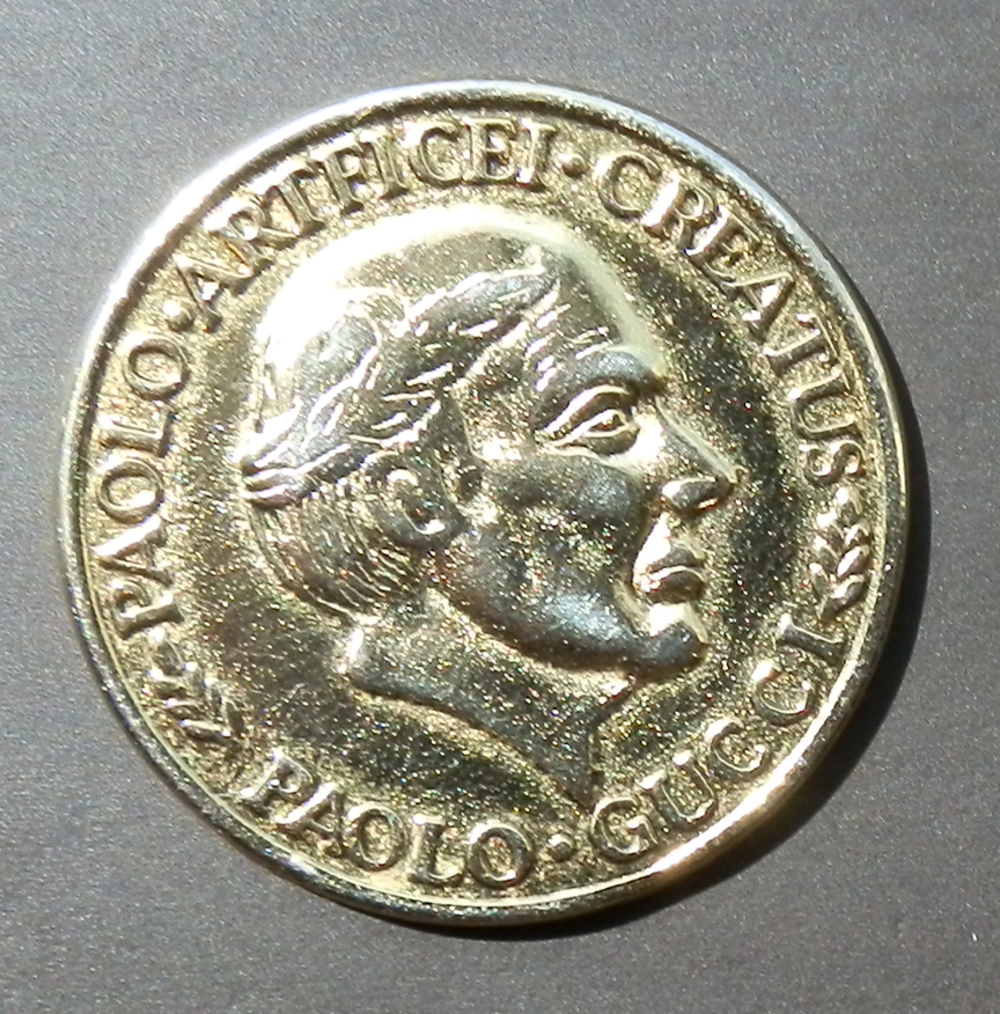 Gucci Coin 1980's by Paolo Gucci